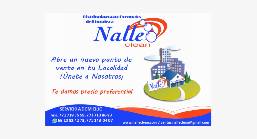 ¿quieres Vender Nuestros Productos De Limpieza Nalleclean - Graphic Design, transparent png #4240912