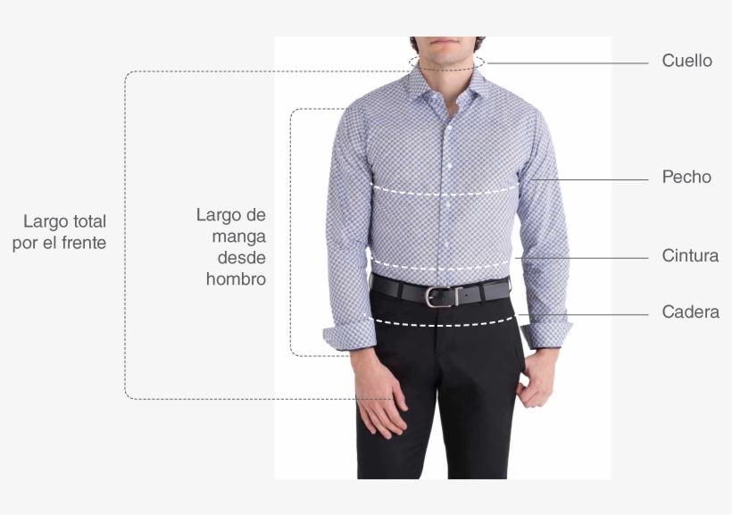 Camisa Casual Silueta Básica - Gentleman, transparent png #4240940