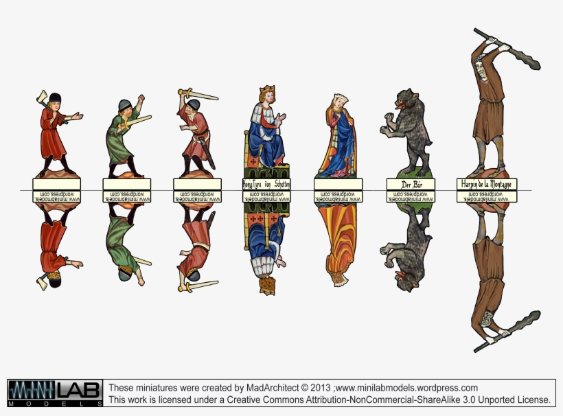 Manesseking Bear Maiden Lres - Cartoon, transparent png #4240962