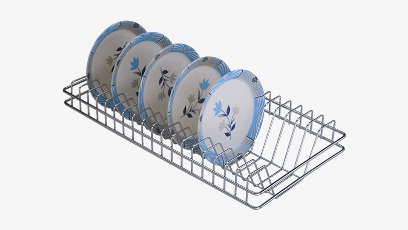 Ss Plate Rack, Stainless Steel Plate Basket, Stainless - Stainless Steel, transparent png #4241104