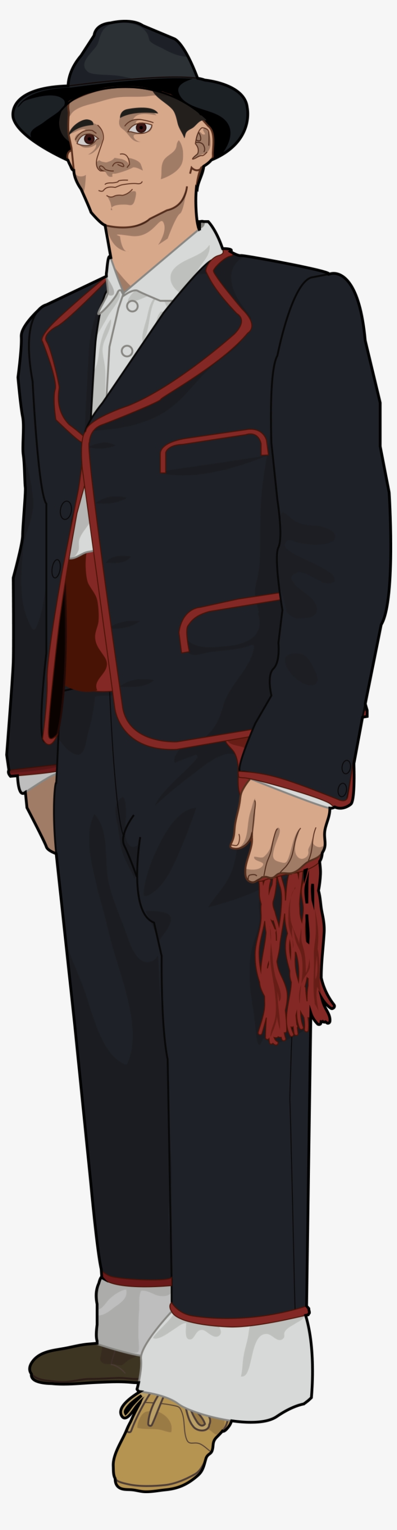 Traje Típico De La Gomera Hombre - Traje Tipico De España Hombre, transparent png #4241125