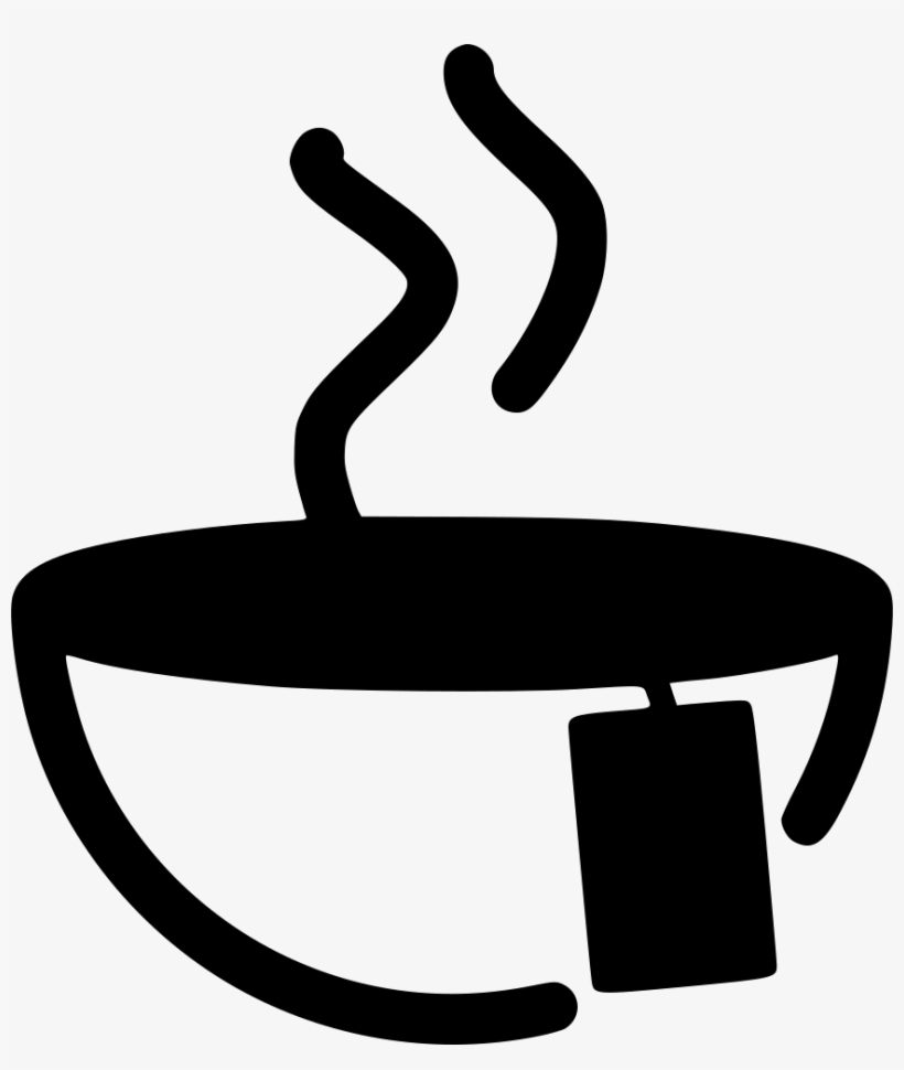 Hot Drink Steam Cup Soup Label Comments - Black, transparent png #4241190