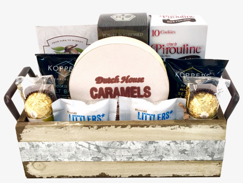 Simple Snacks Gift Basket - Gift Basket, transparent png #4241318