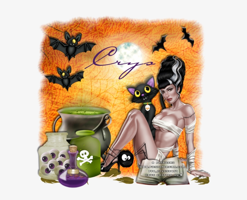 Spooky Halloween - Cartoon, transparent png #4241380