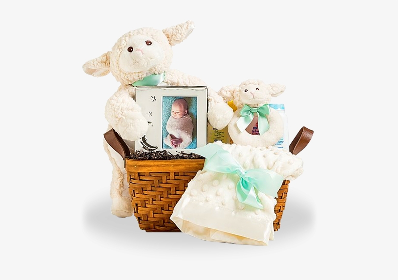 Nap Time With Lamb Baby Gift Basket - Baby Gift Sets, transparent png #4241667
