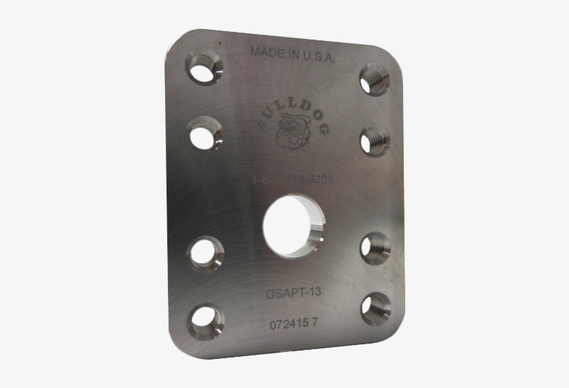 13 Mm Offset Threaded Plate, Aluminum - Prosthesis, transparent png #4241725