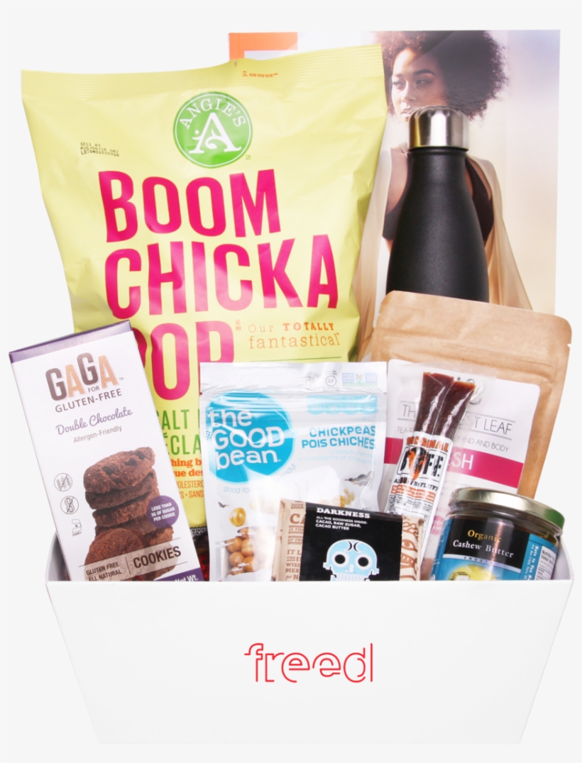 Corporate Gift Baskets Toronto - Angies Boomchickapop Sea Salt Popcorn 9 Ounce Bag, transparent png #4241789