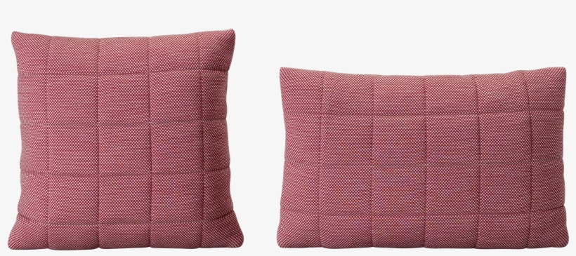 11396 Soft Gr - Muuto Soft Grid Cushion 50 X 50 Cm, Light Red, transparent png #4241832