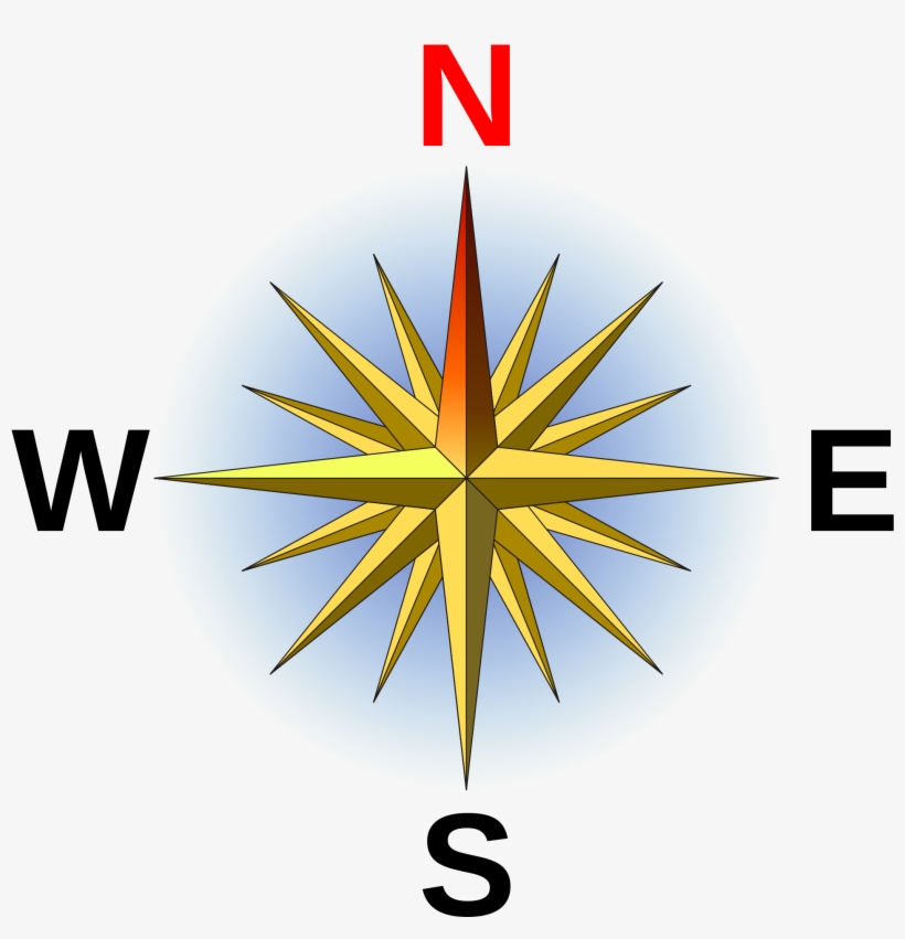 Open - Cool Compass Rose Designs, transparent png #4242328