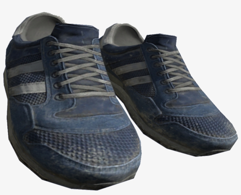 Blue Athletic Shoes - Sports Shoes, transparent png #4242748