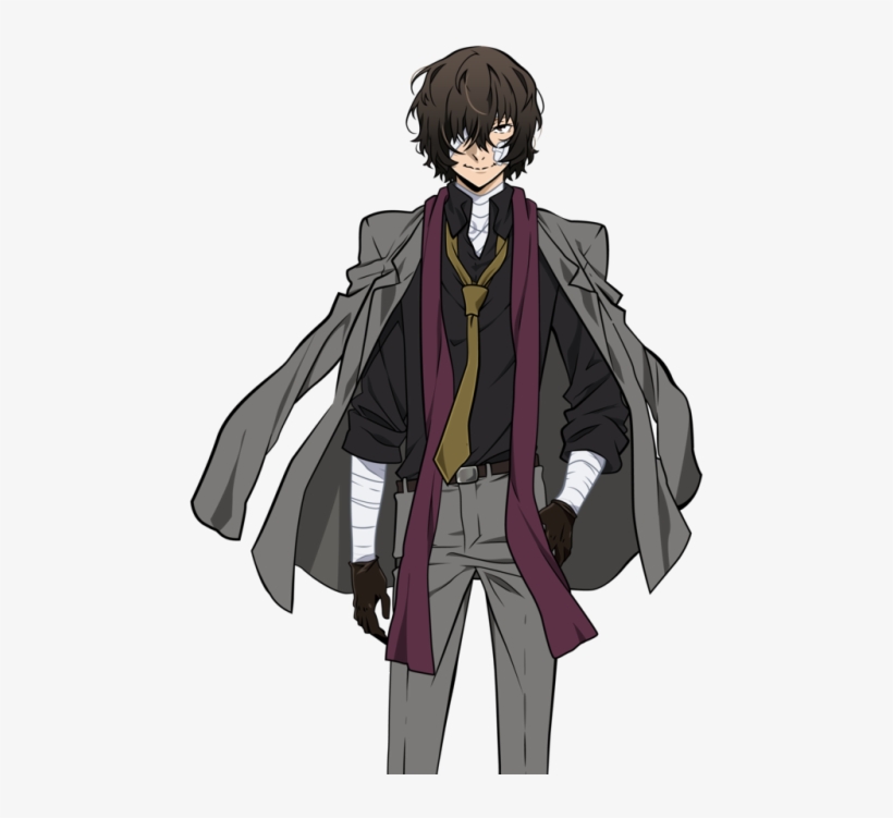 And I Crawl Out Of My Grave Just Because I Have To - Anime Grey Suit, transparent png #4242797