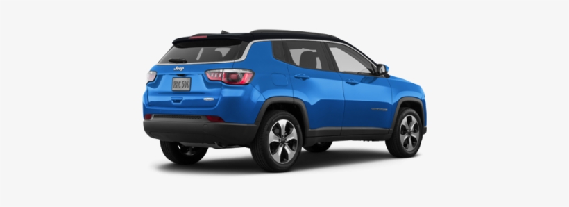 Laser Blue Pearl/black Laser Blue Pearl/black - Jeep Compass 2018 Silver, transparent png #4242983