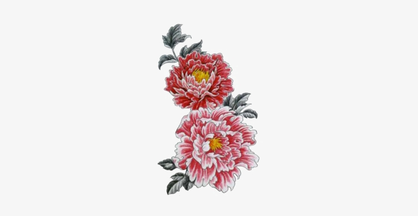 Japanese Designs Png Transparent Picture - Japanese Flower Tattoo Png, transparent png #4243470