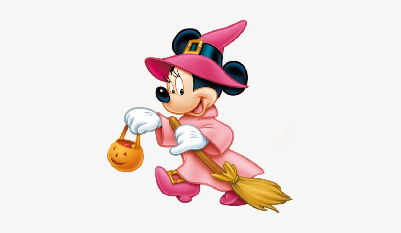 Found On Google From Thetomatos - Minnie Mouse Halloween, transparent png #4243552