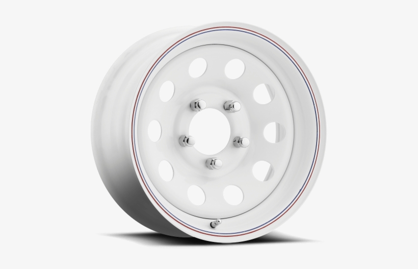 Supreme Trailer Wheel 5lug Gloss White - Circle, transparent png #4243577