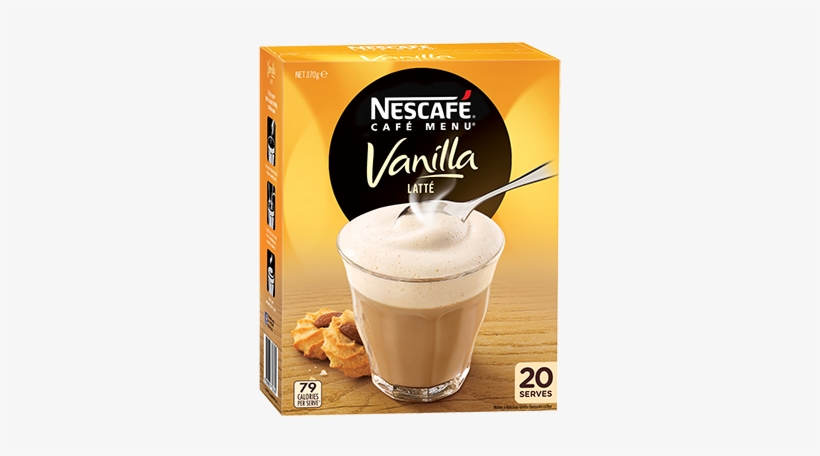 Nescafé Cappuccino Vanilla Sachet X 5 - Vanilla Coffee Nescafe, transparent png #4243739