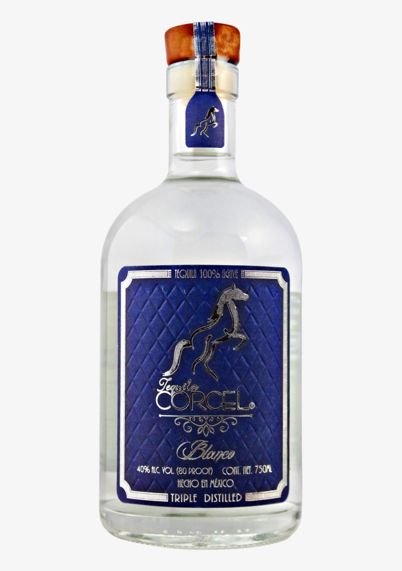 Corcel Blanco 750ml - Tequila Corcel Blanco, transparent png #4244149