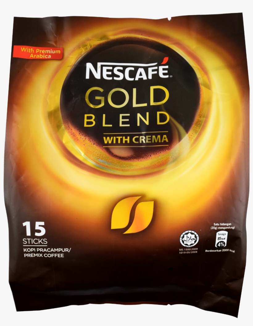Nescafe Gold Blend Malaysia, transparent png #4244280