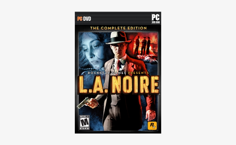 L - A - Noire - The Complete Edition Coming To Pc This - L.a. Noire - The Complete Edition (xbox 360), transparent png #4244574