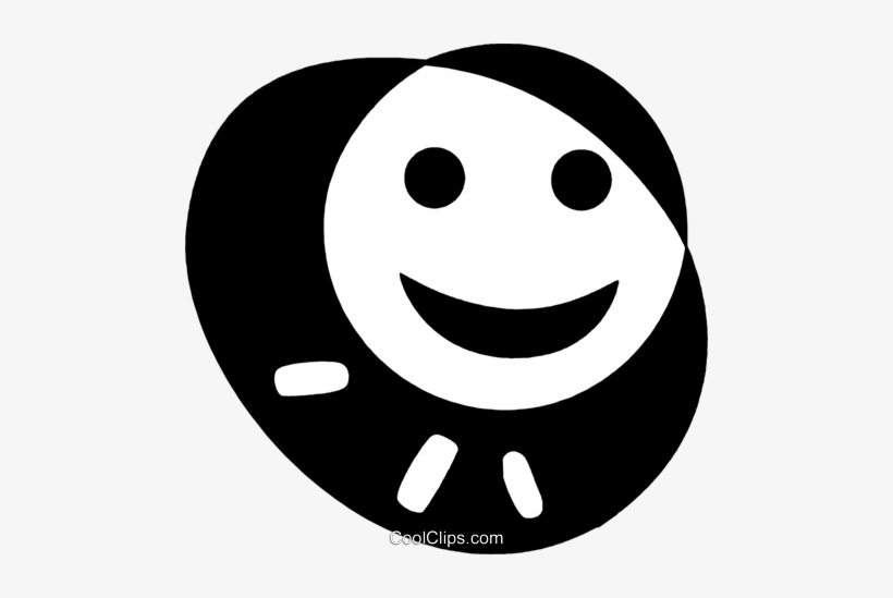 Cara Feliz Livre De Direitos Vetores Clip Art Ilustração - Smiley, transparent png #4244936