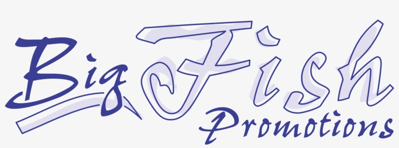 Big Fish Promotions 01 Logo Png Transparent - Calligraphy, transparent png #4244967