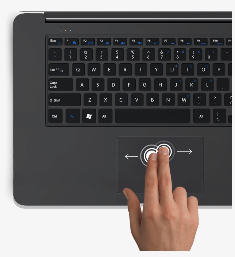 Rdp Thinbook Clipart Computer Keyboard Ipad Air - Hyperdrive Usb Type-c Hub With 4k Hdmi, Thunderbolt, transparent png #4245309