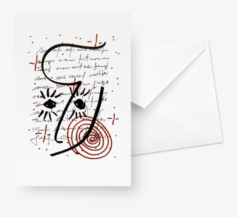 Cartão Cara Feliz De Vinicius Ancettina - Drawing, transparent png #4245414
