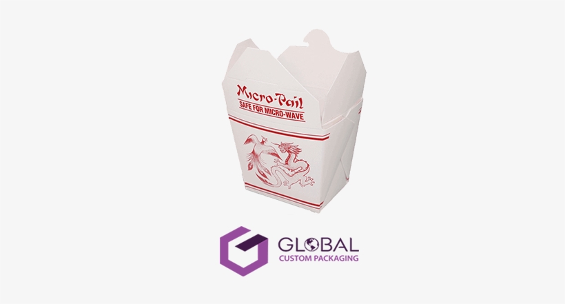 Custom Printed Chinese Food Packaging Boxes - Muffin Packaging, transparent png #4245449