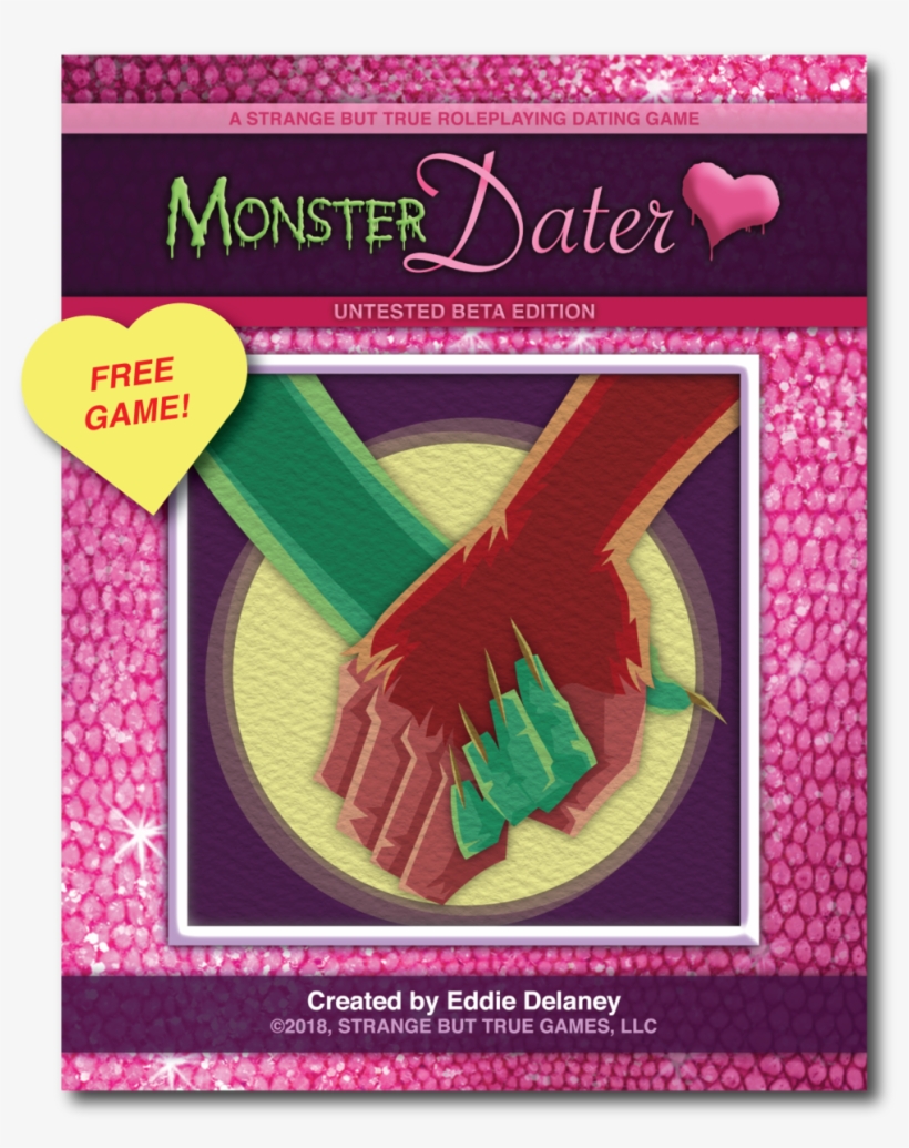Monster Dater Cover Preview - Blog, transparent png #4245530