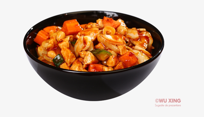 Free Chinese Food Box Png - Reteta Pui Gong Bao, transparent png #4245731