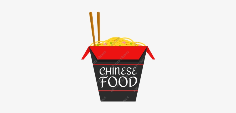Custom Chinese Food Boxes Uk-3 - Cartoon Pictures Of Chinese Food, transparent png #4245810