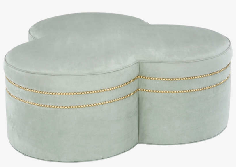 155 Clover Ottoman - Ottoman, transparent png #4246131