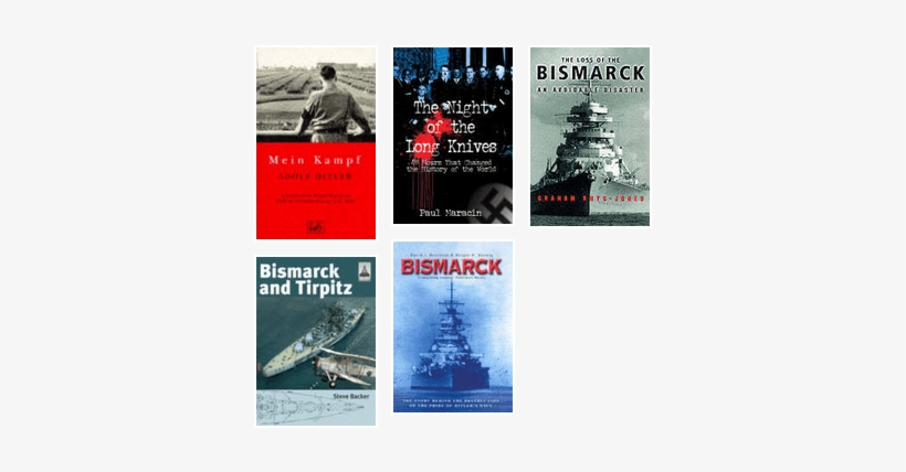 History Books - Bismarck And Tirpitz By Steve Backer, transparent png #4246227
