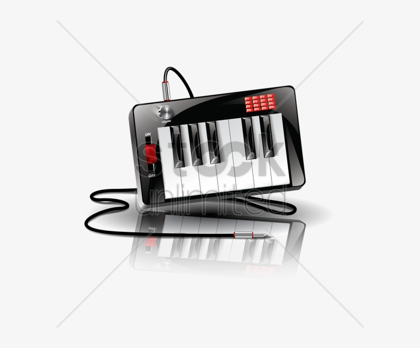 Piano Vector Graphic - Musical Keyboard, transparent png #4246646