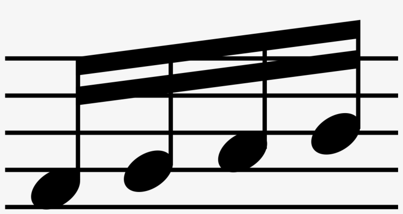 Open - Sixteenth Note, transparent png #4247208
