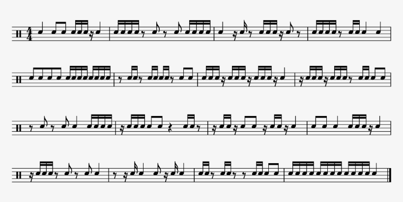 16th Note Reading Final Exam - Reading, transparent png #4247271
