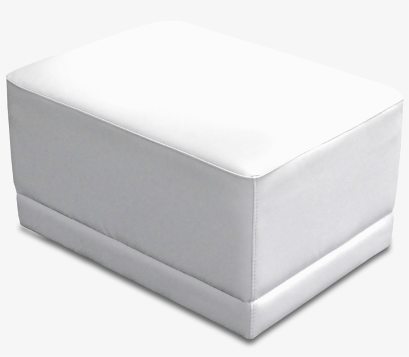 White-ottoman - Coffee Table, transparent png #4247645
