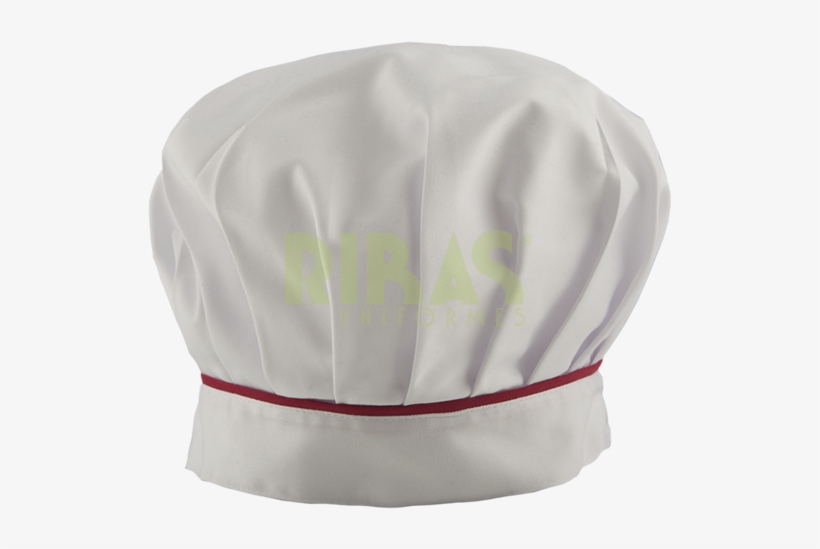 Gorro Chef Blanco Vivo Burdeos - Beanie, transparent png #4248106