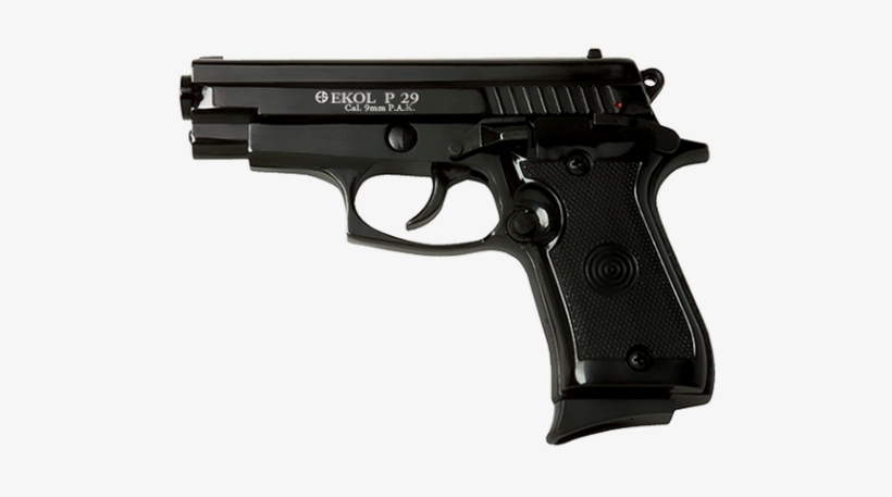 Ekol P29 Rev2 Black Blank Firing Gun - Sig P226 Classic Carry, transparent png #4248277