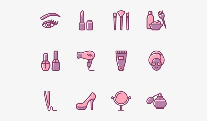 Beauty Vector Png Download - Beauty Icons Png, transparent png #4249314