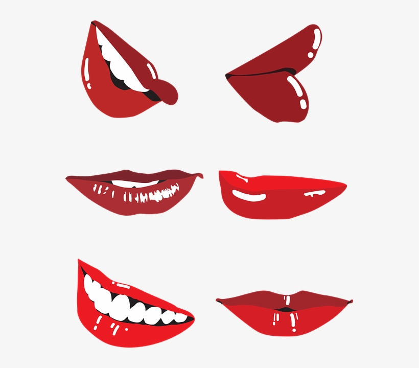 Bibir Senyum Png, transparent png #4249395