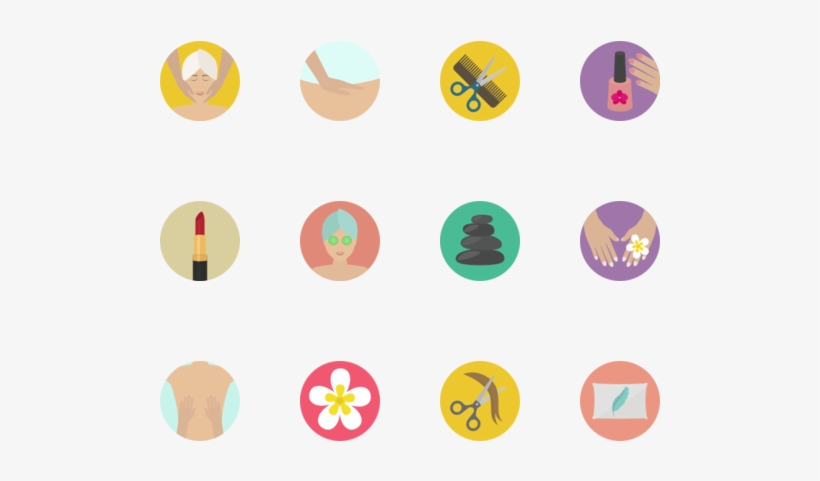 Beauty Vector Png Download - Beauty And Spa Icon, transparent png #4249461