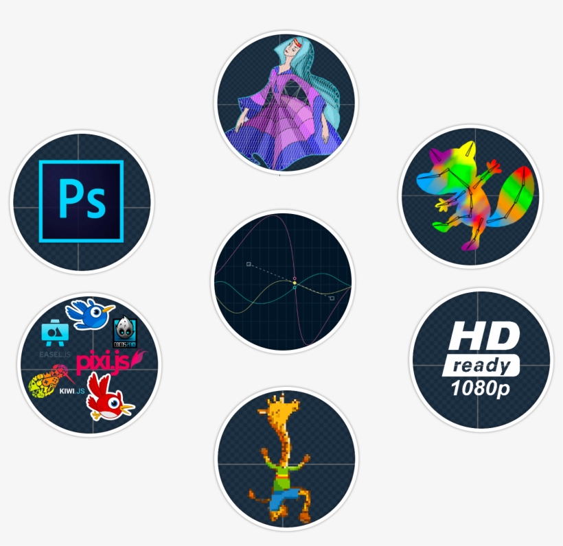 Marionette Studio Editor V2 - Circle, transparent png #4249773