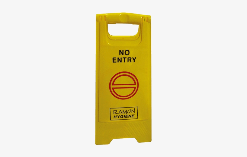 No Entry Warning 'a' Frame Sign - Industrial Supplies N.i. Ltd., transparent png #4249908