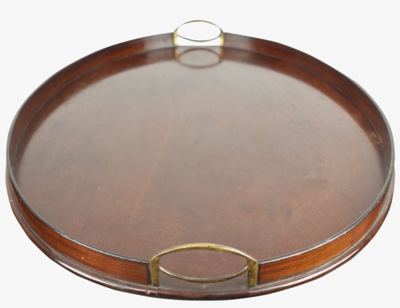 George Iii Galleried Mahogany Tray Fontaine Decorative - Circle, transparent png #4250025
