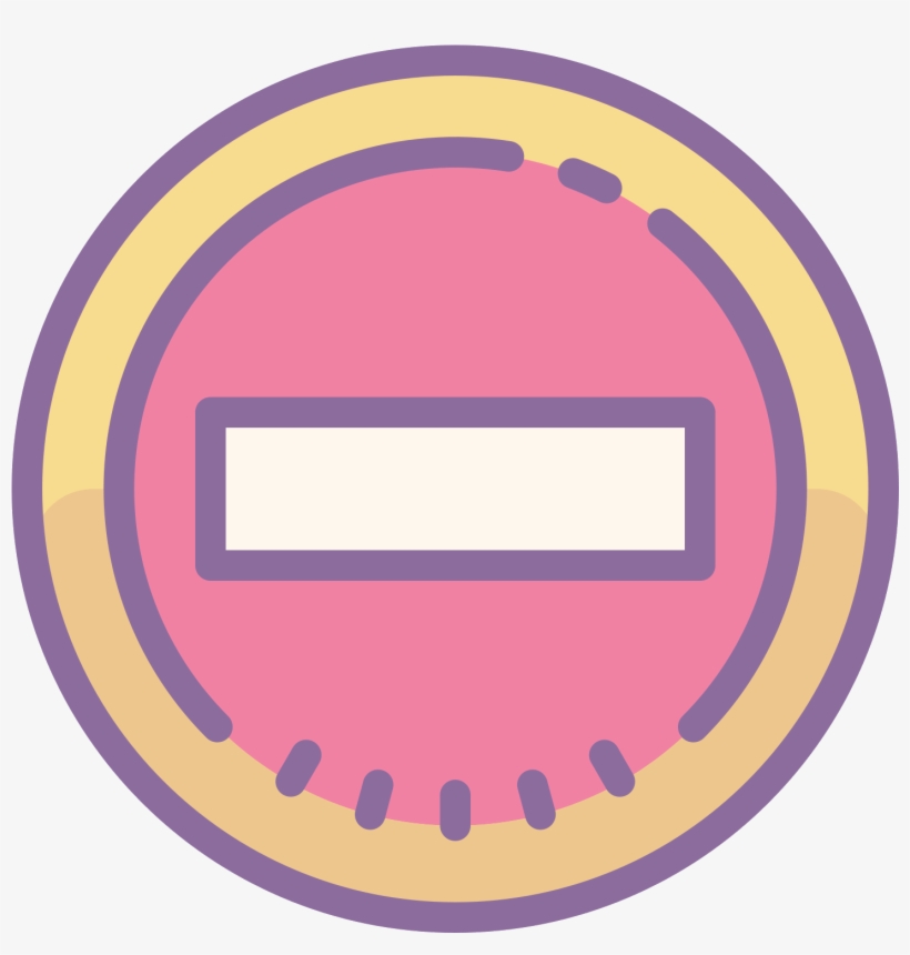 It's A Logo Of No Entry Reduced To A Rectangle Enclosed - Awesome Smiley, transparent png #4250337