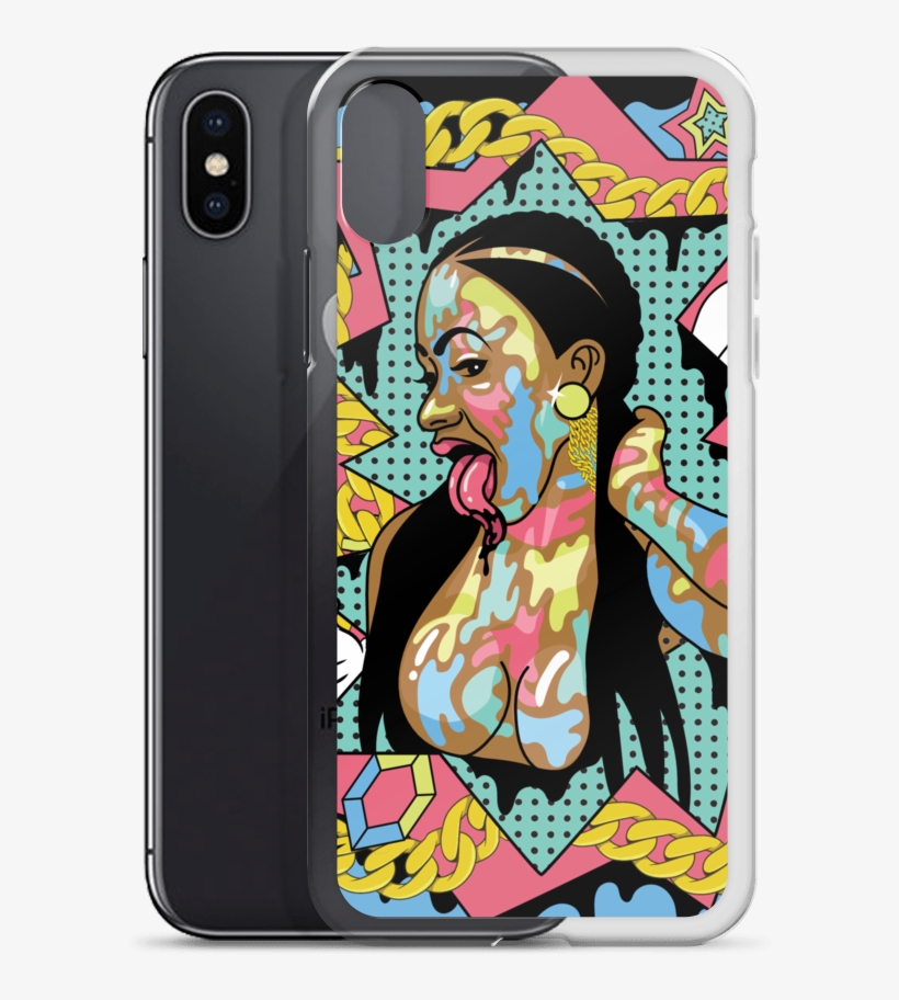 Cardi-b Iphone Case, transparent png #4250530