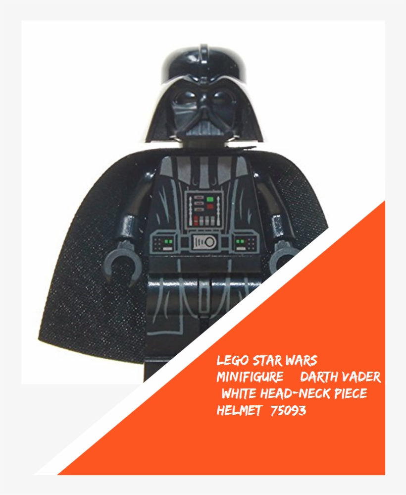 Lego Star Wars Minifigure Darth Vader - Lego Star Wars Minifigur, transparent png #4250908