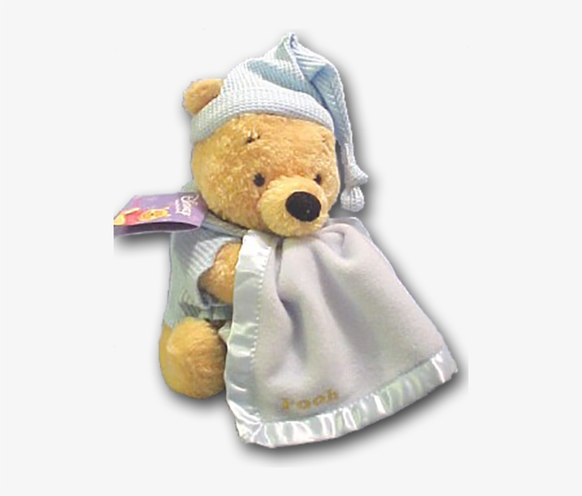 Winnie The Pooh Blanket Plush Toy Baby Gund - Winnie The Pooh With Blanket, transparent png #4251012