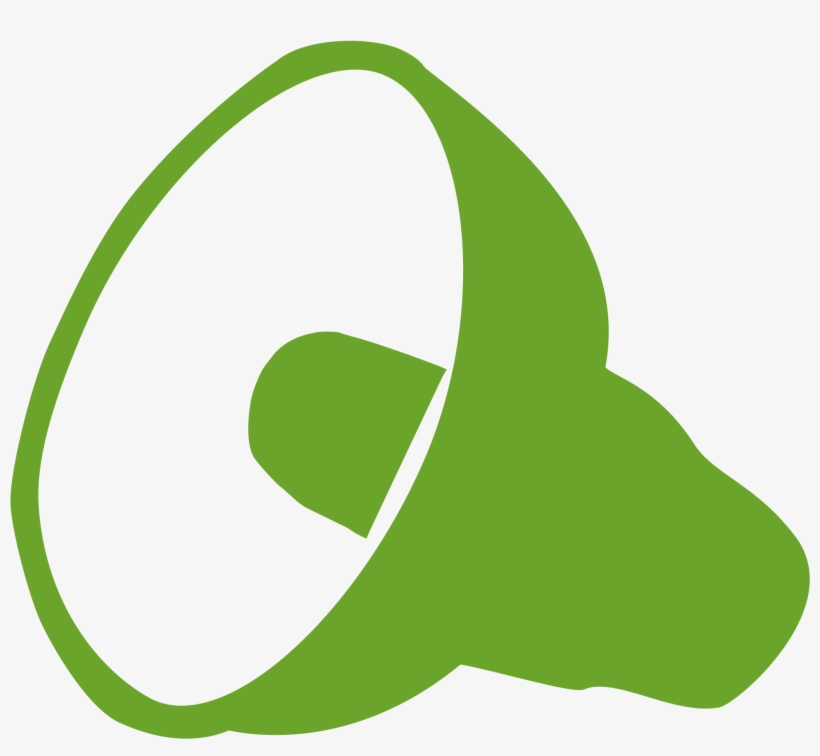 Open - Speaker Icon Green, transparent png #4251194